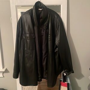 Good American Leather Jacket